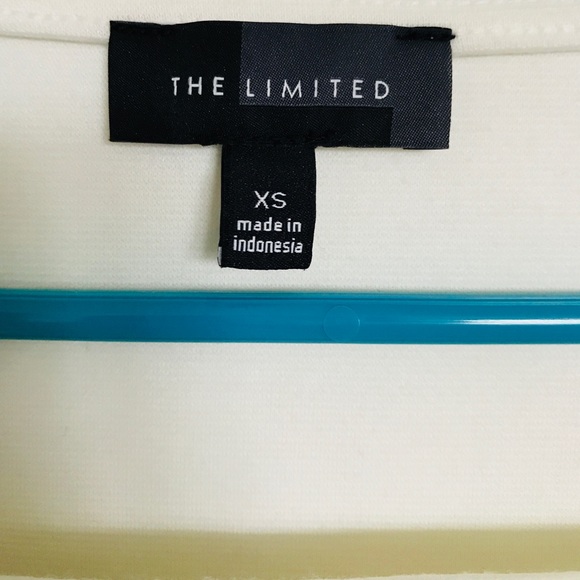 White Peplum Top *FINAL SALE* - Picture 2 of 3